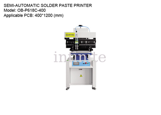 Impresora de pantalla de impresora de pasta de soldadura automática de 400 * 1200 mm 8000 mm / min