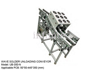 Transportador de descarga de soldadura por ola de interfaz SMEMA para tamaño de PCB de 50 * 50 - 445 * 350 mm