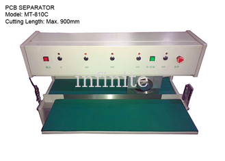 Separador de PCB de velocidad ajustable Longitud máxima de corte de 900 mm