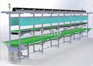 Línea de montaje de productos electrónicos Transportador 20m/Min, Línea de cinta transportadora lineal