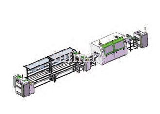 Esquema de cableado de accesorio de línea de montaje de PCB SMT de rotación automática