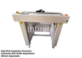 Transportador de PCB de gama alta Ancho máximo de PCB de 460 mm con ajuste automático del ancho del riel