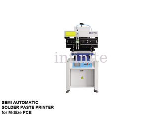 impresora de la pantalla de 220V SMT, máquina del dispensador de la pasta de la soldadura para el PWB del tamaño de M