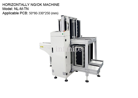 Máquina horizontal NG/OK, equipo de manipulación de tableros NG y OK para PCB de tamaño M