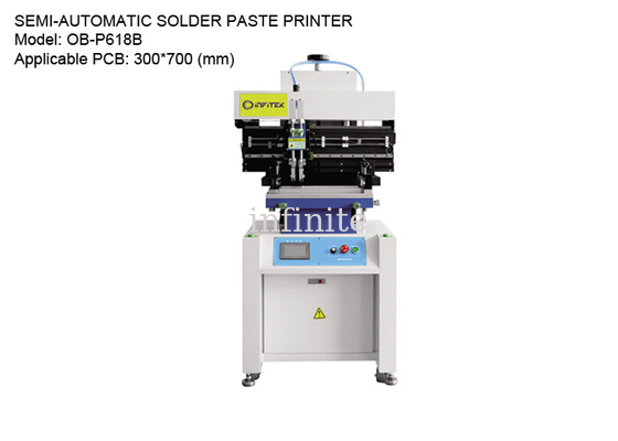 Máquina de impresión de impresora de pasta de soldadura PCB de 300 * 700 mm 50 / 60HZ
