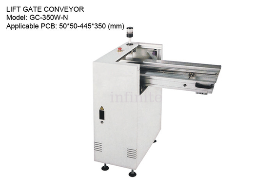 Línea transportadora máxima de 100VA SMT para PCB de tamaño de 50 * 50 - 445 * 350 mm