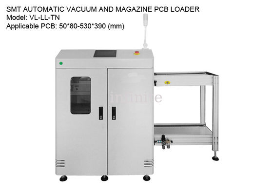 Máquina automática de carga SMT 530 * 390 mm 2 en 1 cargador de PCB