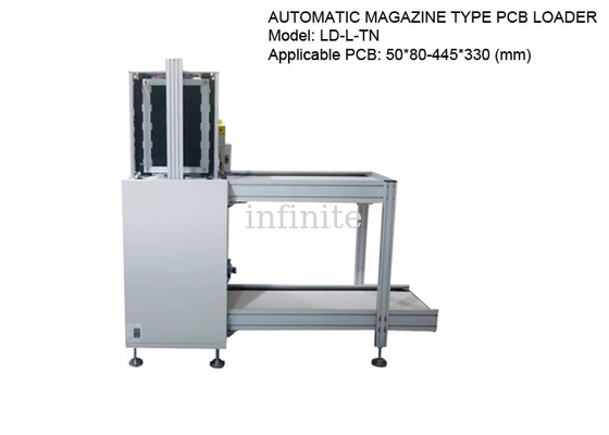 Cargador automático de revistas PCB SMT 445 * 330 mm para PCB de tamaño L