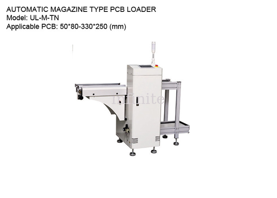 Descargador de revistas PCB AC 220V 330 * 250 mm PCB con riel ajustable