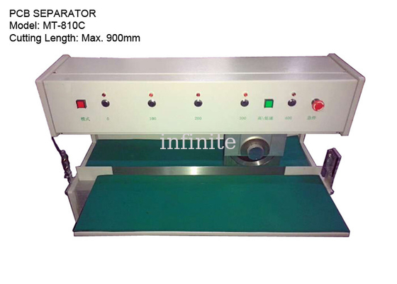Separador de PCB de velocidad ajustable Longitud máxima de corte de 900 mm