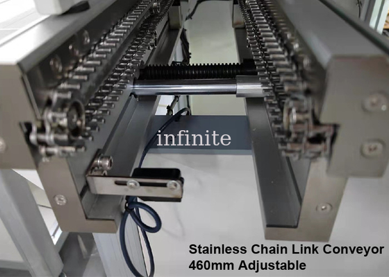 Línea de equipo de 2m 3m SMT, cadena de producción de PCB de cadena inoxidable