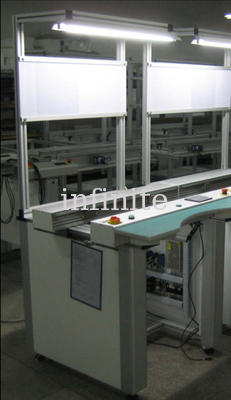 Tipo de gama alta transportador de SMT con el equipo de dirección ligero del tablero del sistema INFITEK