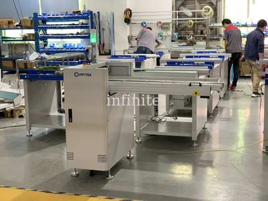 Transportador manual de la puerta de la elevación para la cadena de producción de SMT INFITEK