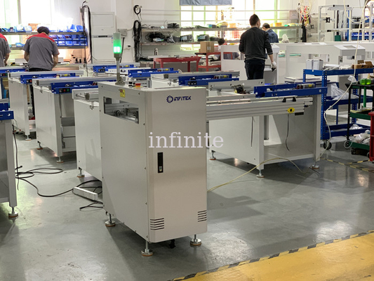 Transportador manual de la puerta de la elevación para la cadena de producción de SMT INFITEK